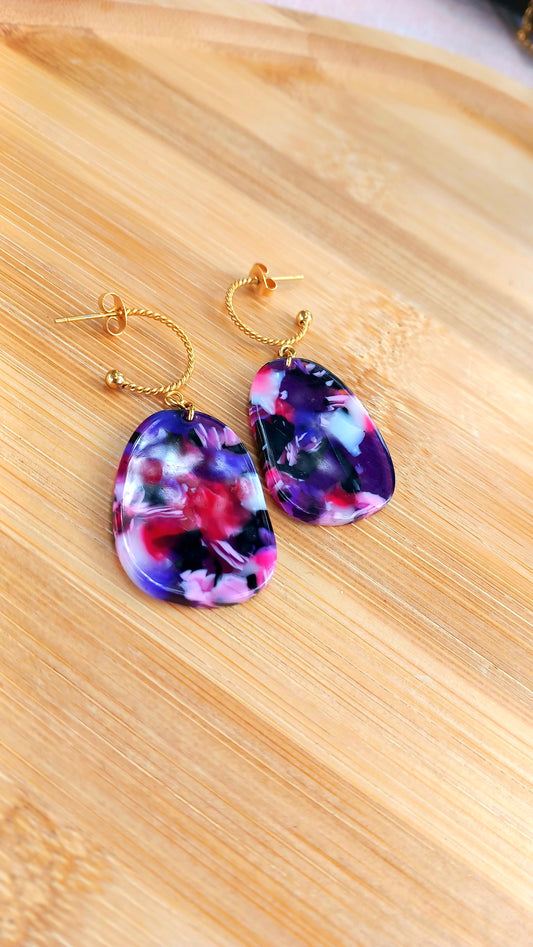 Boucles d'oreilles "Noëlle" - LilyBijoux