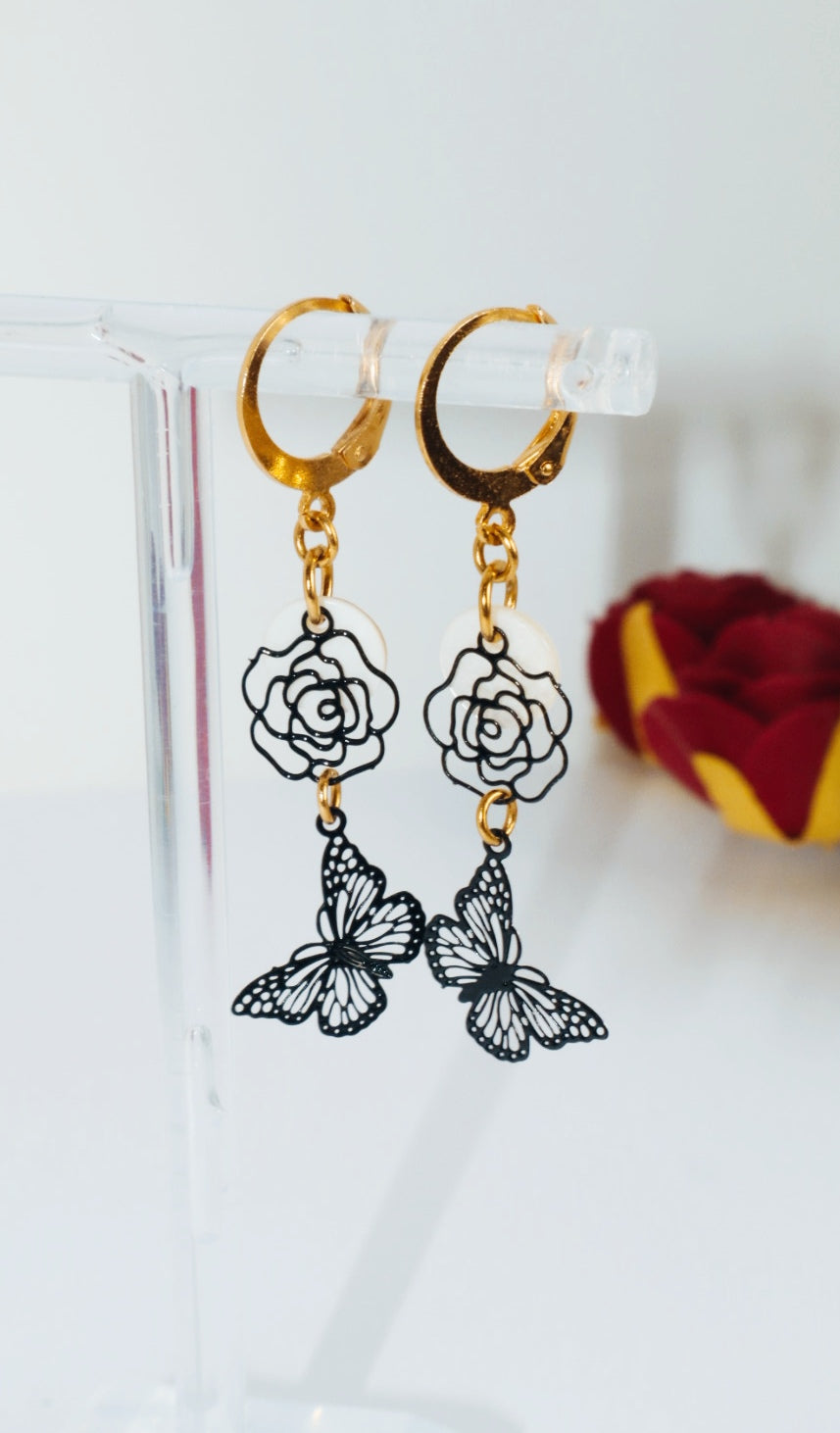 Boucles d'oreilles "Filigrane"