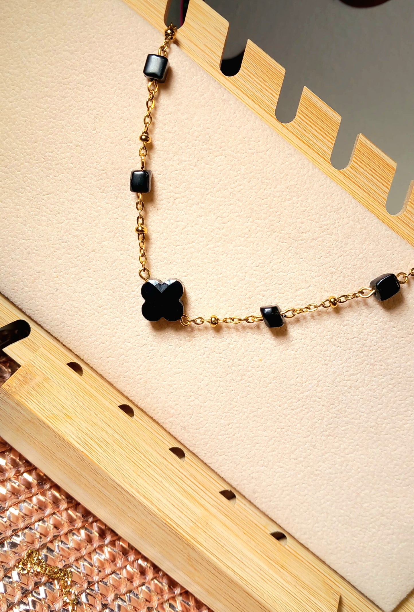 Collier trèfle "Elisa"