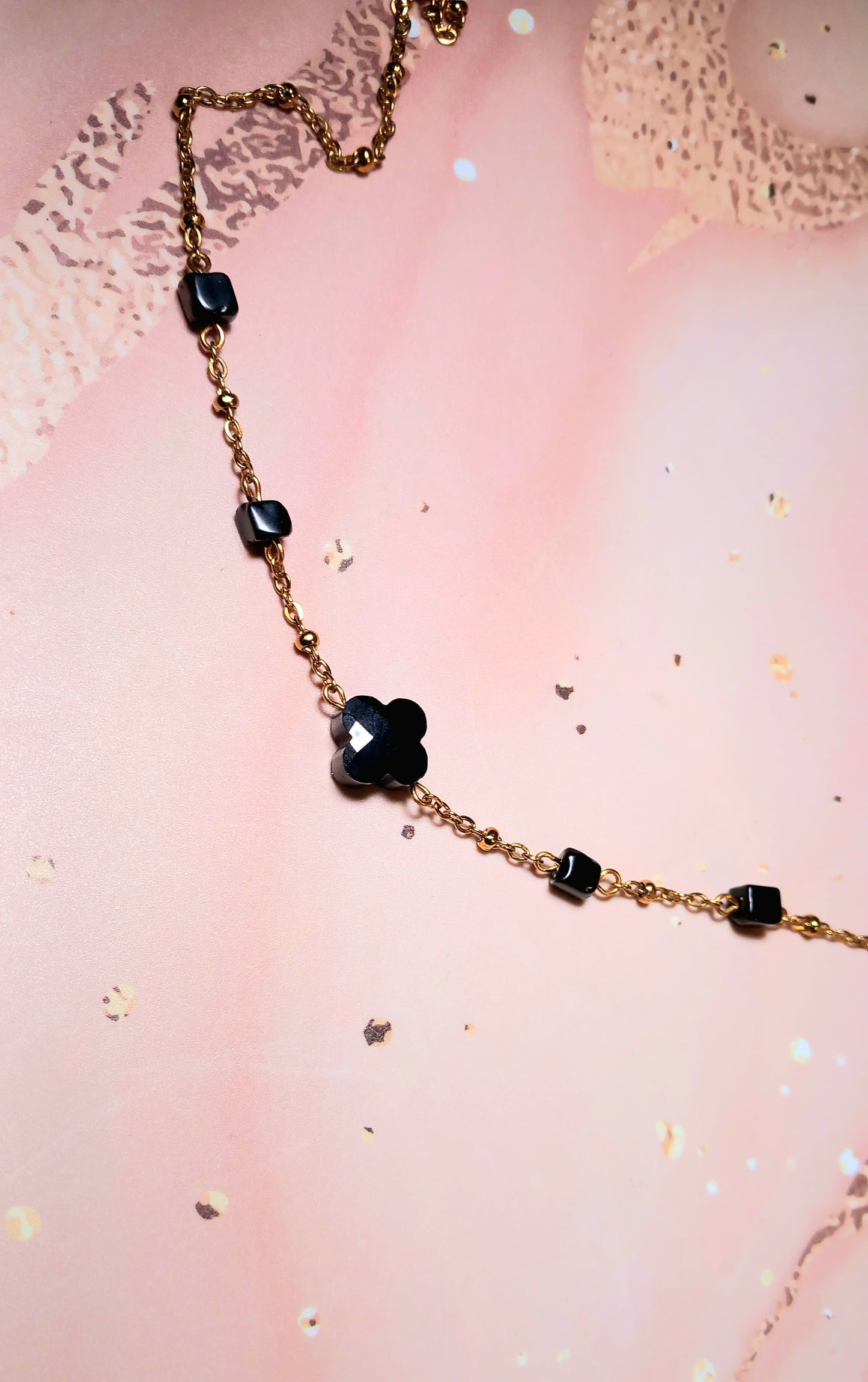 Collier trèfle "Elisa"