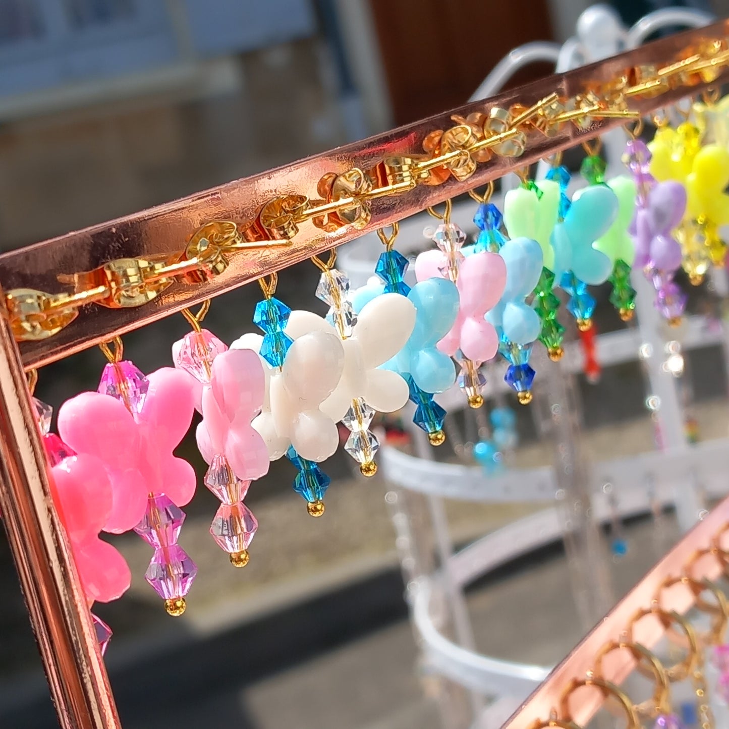 Boucles d'oreilles papillons - LilyBijoux